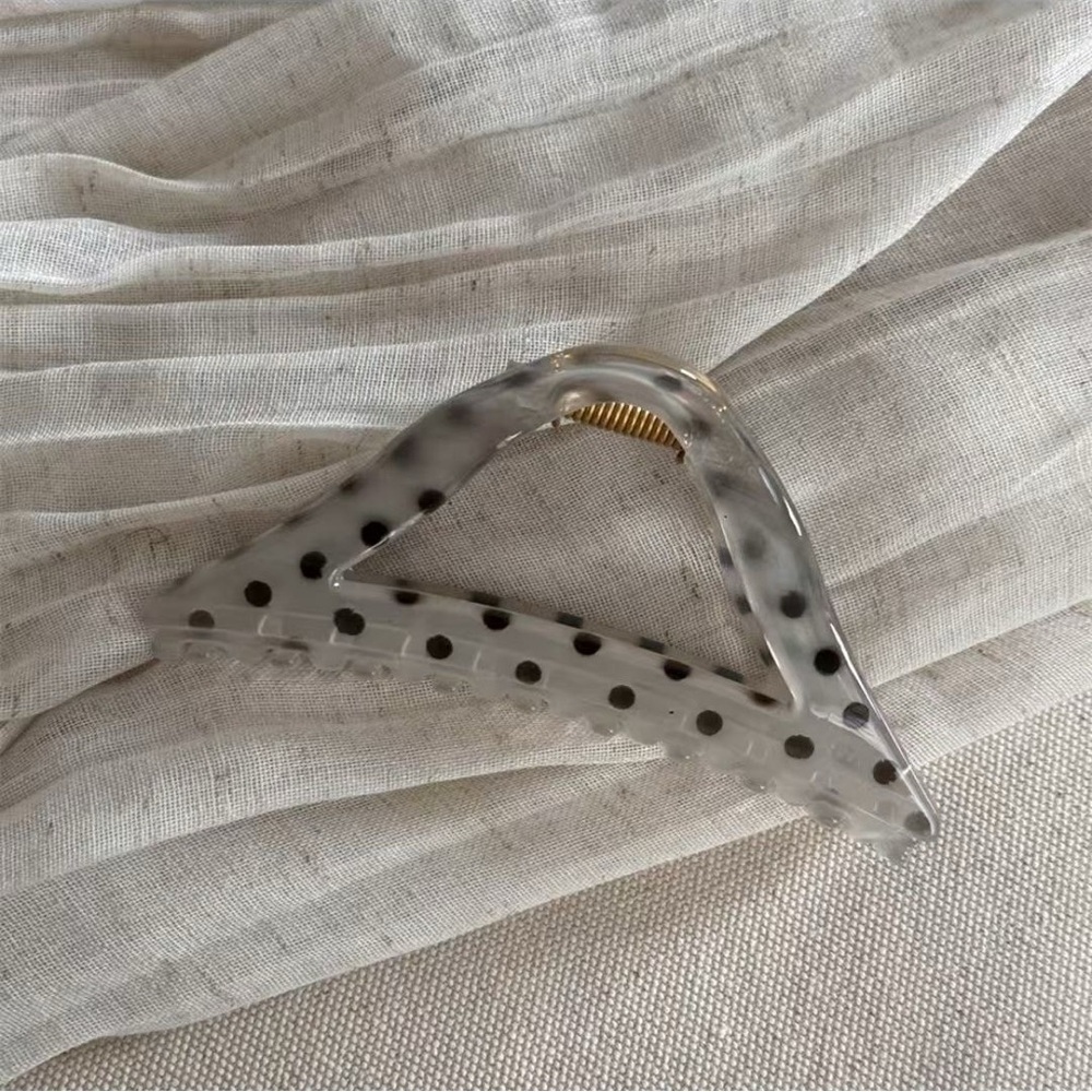 Chic Polka Dot Hair Clip